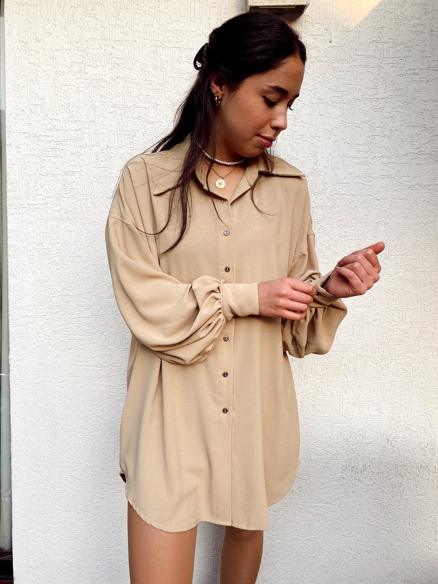 CAMISA EMILY BEIGE